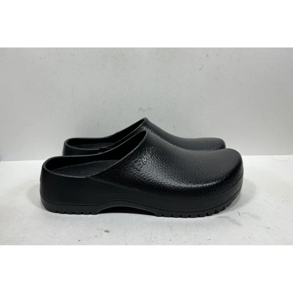 Birkenstock Professional Super-Birki Clogs Black Polyurethane Men's Size 13 / 46